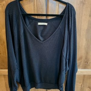 We The Free-Free People Long sleeve V Neck Henley
